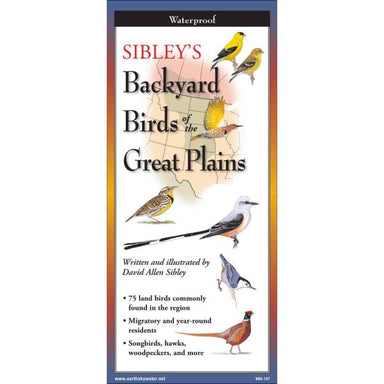 Sibley's Backyard Birds of the Great Plains Folding Guide