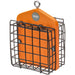 Recycled Plastic Double Suet Feeder - Orange