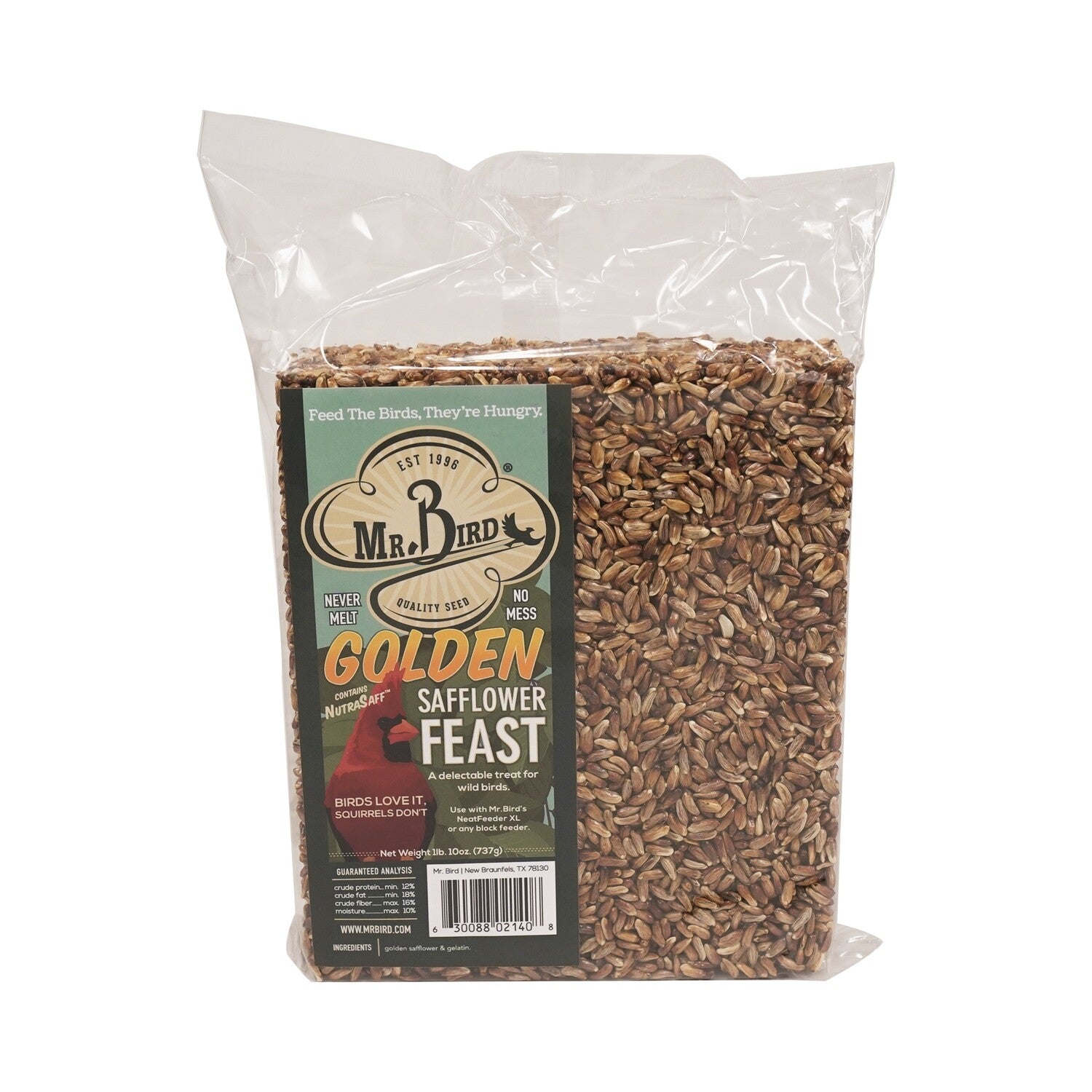 Golden Safflower Seed Cakes - Large Cake