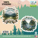 Advice for Life Mini Vinyl Sticker Set - Mountain/River
