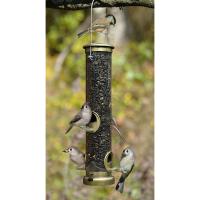 Quick Clean Brass Seed Tube Feeder - Medium