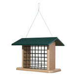 Seed Cake and Suet Block Feeder