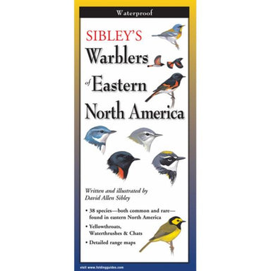 Sibley's Warblers of Eastern North America Folding Guide