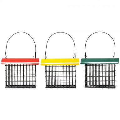 Deluxe Suet Cage with Color Metal Roof