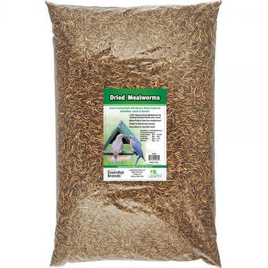 22 Pound Bulk Dried Mealworm Bag