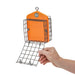Recycled Plastic Double Suet Feeder - Orange
