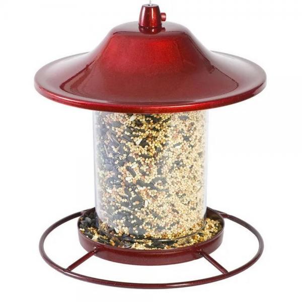 Red Sparkle Panorama Feeder