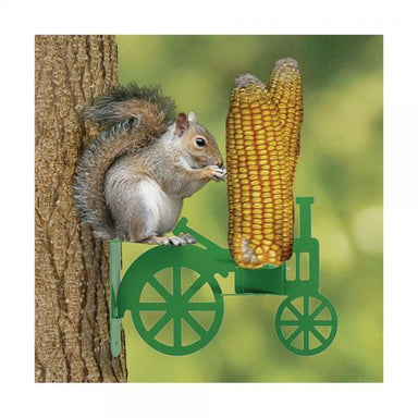 Green Squirrel Tractor Feeder