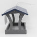 Birds Choice Blue/Gray Fly Thru Recycled Feeder