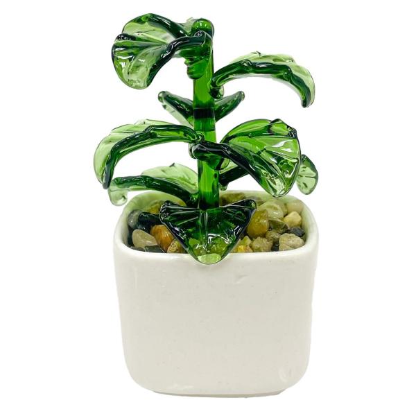 Milano Art Glass - Fiddle Leaf Plant