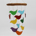 Glass Chime - Multi-Color Birds & Driftwood