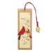 Quilled Bookmark - Cardinal Couple
