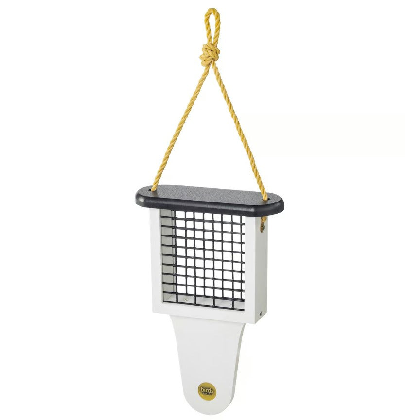 Modern Farmhouse Single Suet Feeder w/ Tail Prop