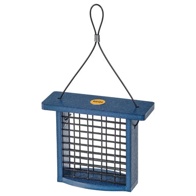 Suet Feeder - Blue Recycled Plastic