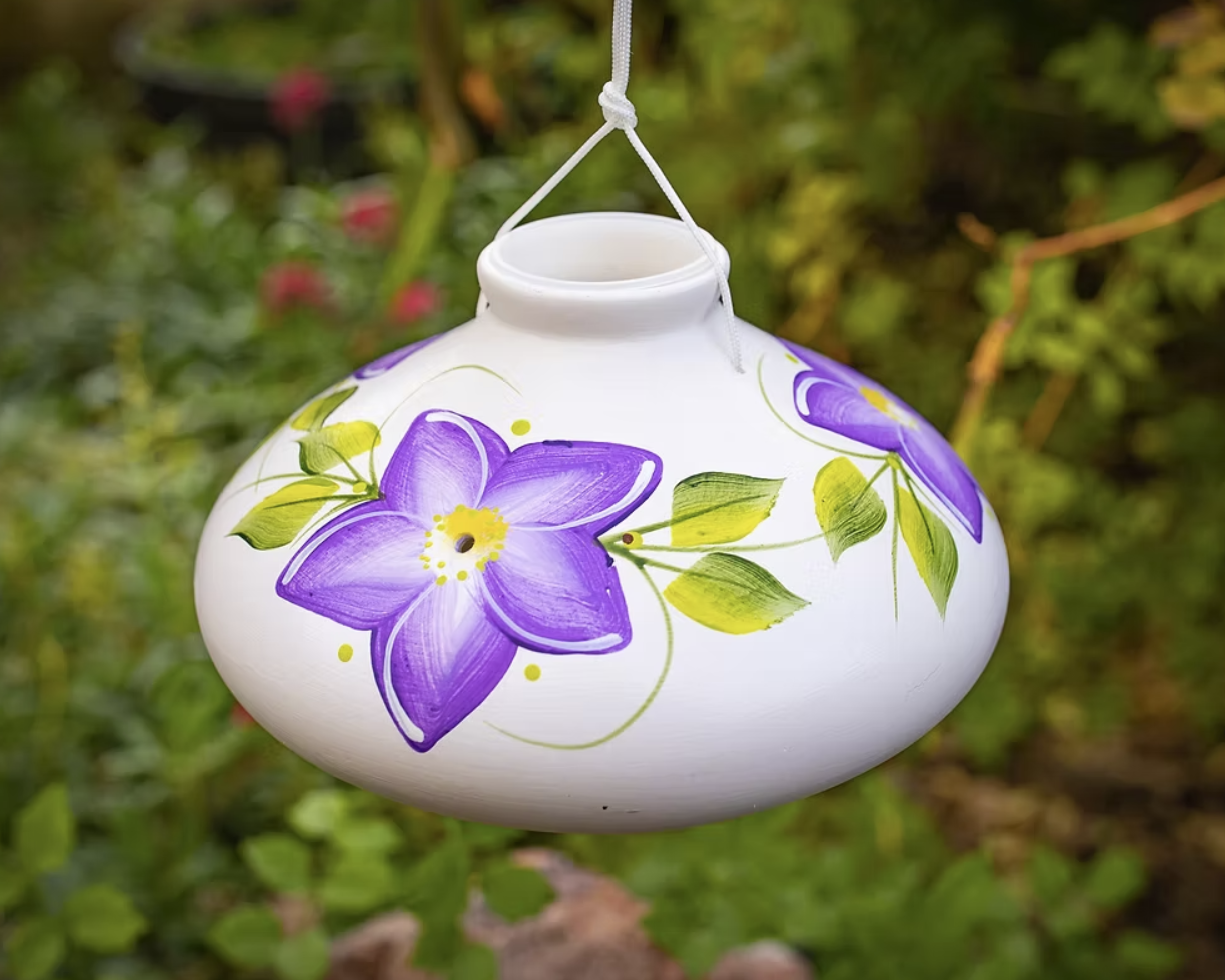 Lone Wolf Large Hummingbird Feeder - Purple Kona
