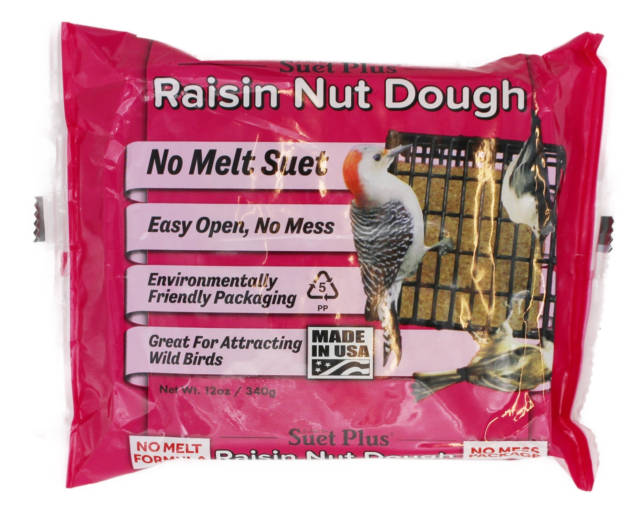 Raisin Nut No Melt Suet Dough