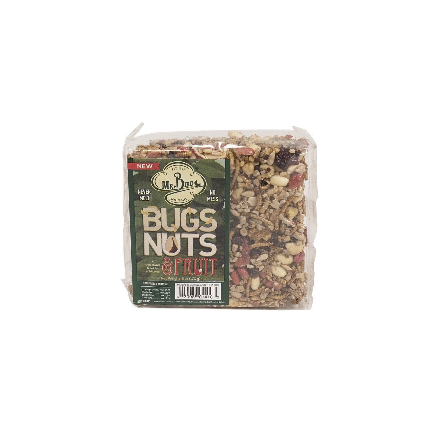 Bugs, Nuts & Fruit Seed Cakes