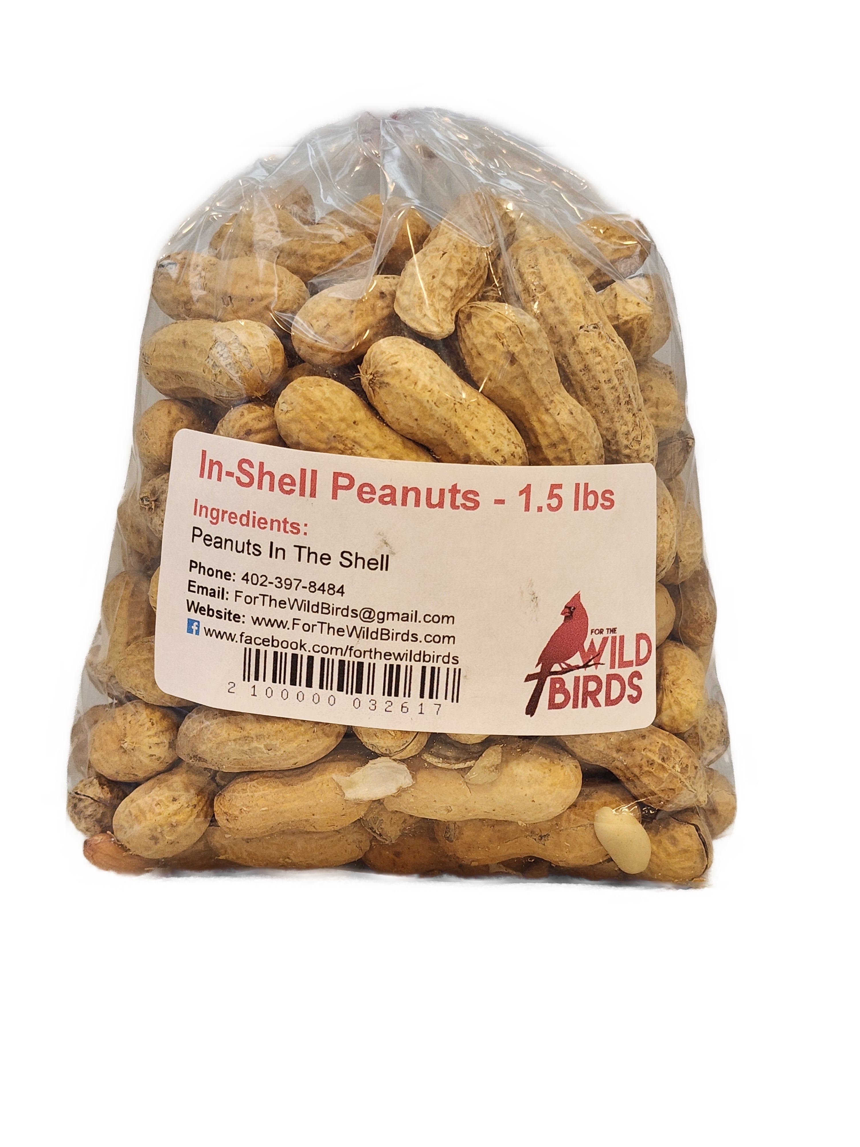 In Shell Peanuts — For the Wild Birds