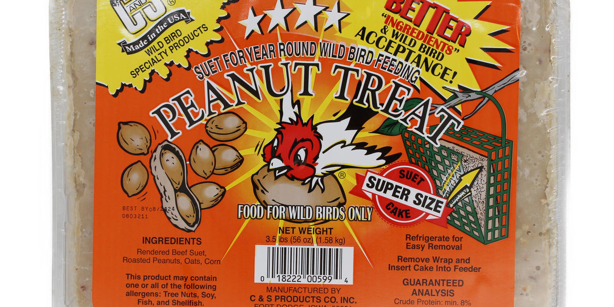 Peanut Treat Suet 56oz — For the Wild Birds